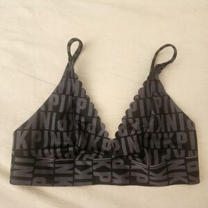 Victoria's Secret PINK Bonded triangle pullover bralette